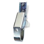 Offset Pinless Crank Handle Holder with Spring Latch (Fully Assembled)